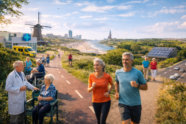 Gezondheid in Noord-Holland: tussen stedelijke druk en open horizon